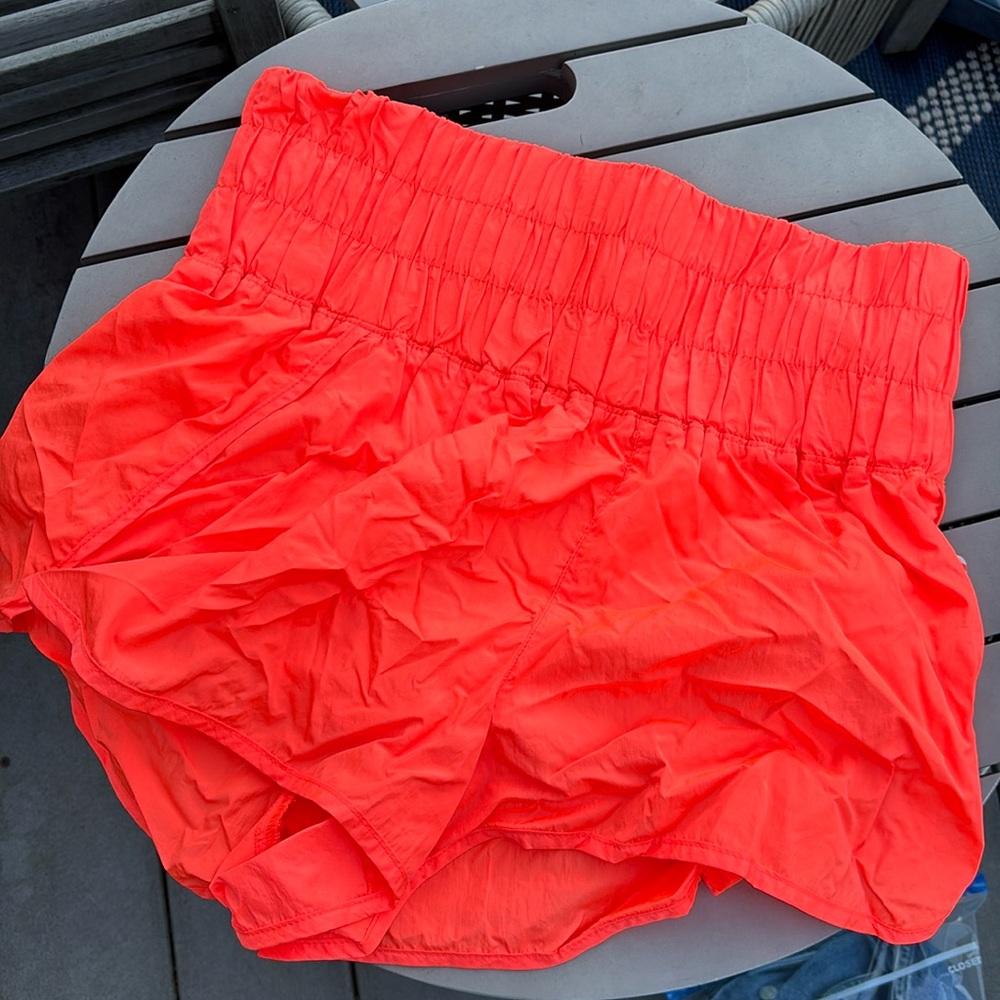 NWT Free People movement shorts coral